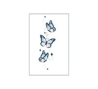 5 Uds Mariposa Jugo De Hierbas Tatuaje Pegatinas Impermeable Cicatriz Que Cubre Tatuaje De Simulación