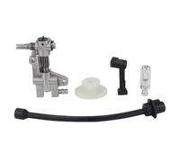 5 uds motosierra bomba de aceite filtro tubo manguera boquilla turbina Kit for 4500 5200 5800 45CC 52CC 58CC herramientas jardín repuestos