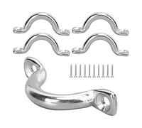 5 uds noe aparejo tirador de barco les, menos cess de acero, pulido sin rebabas, aparejo resistente para transporte (8MM)