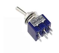 5 uds ON-OFF-ON ON-ON3 PIN/6PIN 2/3 posición Mini interruptor de palanca de enganche AC 125V/6A 250V/3A MTS-102 MTS-103 MTS-202 MTS-203(MS-102)