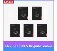 5 uds Original Lenovo GM2 Pro TWS auriculares inalámbricos Bluetooth 5,3 auriculares Control táctil HD auriculares deportivos con micrófono GM2 Pro Black 5