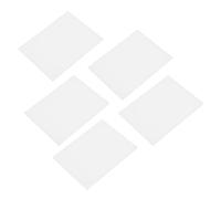 5 uds películas de liberación fotopolimerizable resina fotosensible piezas de impresora 3D 280 x 200 x 0,15 mm