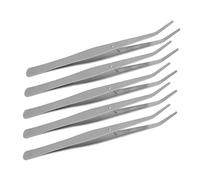 5 Uds Pinzas Curvas Pinzas de Posicionamiento de Acero Inoxidable Accesorios para Máquinas de Coser