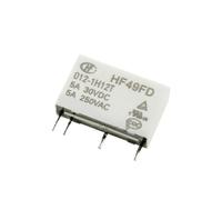 5 uds relé de HF49FD HF49FD-005-1H11 HF49FD 012-1H11 HF49FD 024-1H11 HF49FD-024-1H11 5VDC 12VDC 24VDC 4PIN 5A(HF49FD-012-1H11)