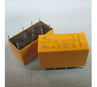5 uds relés HK19F-DC3V DC5V DC9V DC12V DC24V-SHG 8PIN 1A/125VAC 2A/30VDC(HK19F-DC24V-SHG)