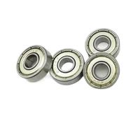 5 uds rodamiento de bolas 4x7x2, 4x10x4 5x9x3 5x10x4 5x11x4 6x12x4 608ZZ rodillo RC coche bicicleta patín rodamientos ruedas(ID5x19x6)