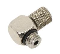 5 uds rosca macho M3 M4 M5 M6-tubo de aire 3mm 4mm 6mm OD Mini conector de tubo neumático tornillo a través de Ajuste rápido junta(PL OD Hose 6mm-M3)