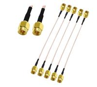 5 uds SMA macho a conector Jack RF Cable de extensión Pigtail RG316 puente coaxial 10cm 15cm 20cm 30cm 50cm 1FT(91CM (3FT))