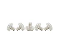 5 uds tornillos de trompeta piezas de repuesto de reparación Metal plata trompeta deslizamiento anillo de dedo tornillos latón Accesorios para Instrumentos Musicales