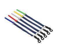 5 Uds Tubos de Dentición para bebé con Cordones, Tubo Hueco de Silicona, Mordedor Sensorial Suave con Correa y Clip