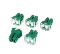 5 uds. Verde 40A 32V hembra Push in Blade cartucho PAL fusible for coche