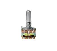 5 uds WH148 20MM 6Pin potenciómetro doble B1K B2K B5K B10K B20K B50K B100K B250K B1M Ohm resistencia de película de carbono rotativa Variable(1M Ohm)
