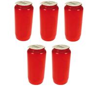 5 Unidad Premium Velas Tumba Luz Núm 7 Del Aceite Adorno Funerario Farola para