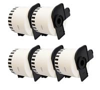 5 unidades Cinta Continua Brother DK22205 Compatible DK-22205 - Alta Calidad