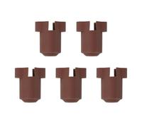 5 unidades de calcetines de silicona para la serie K1, piezas de impresora 3D de alta temperatura y resistencia al desgaste Hotend Nozzle Cover Socks for K1, K1 Max, K1C, Ender 3 V3/KE/Plus, Quick