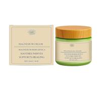 5 unidades de crema de magnesio con árnica y MSM - 5 x 50 g de loción calmante de magnesio para nervios, articulaciones y músculos, crema de relajación mineral para el cuidado del cuerpo, hidratante y