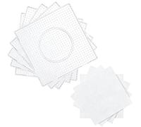 5 unidades de cuentas para planchar, transparentes, cuadradas, 5 mm, resistentes al calor, accesorios de cuentas, bandeja para manualidades, para niños, niñas, adultos, adolescentes, hijas, hijos