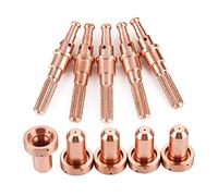 5 unidades de electrodos y puntas de boquilla para soplete de plasma Thermal Dynamics SL60/100, consumibles de cobre telurio con alta conductividad y resistencia a la ablación para
