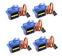 5 Unidades de Servomotor Micro 9G para SG90, Miniservomotor, Microservomotores, 180°Servo Digital para Robot RC, Miniservos para Modelismo