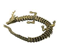 5 unidades estatua dragón cobre, escultura decorativa escritorio