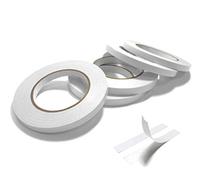 5 unidades, fuerte adhesivo cinta adhesiva de doble cara/de regalo, Craft - 5 mm, 10 mm, 12 mm (15 m y 50 M longitudes) 5 rolls - 12mm(W) x 50m(L)