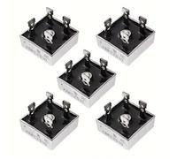 5 unidades KBPC5010 KBPC3510 KBPC2510 Diodo rectificador de puente, 50 A 1000 V/35 A 1000 V/25 A 1000 V, etapa única(KBPC2510 5PCS)