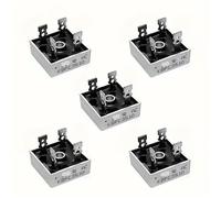 5 unidades KBPC5010 KBPC3510 KBPC2510 Diodo rectificador de puente, 50 A 1000 V/35 A 1000 V/25 A 1000 V, etapa única(KBPC3510 5PCS)