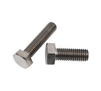 5 unidades/lote Perno hexagonal exterior de titanio pulido Din933 M14, tornillo de cabeza hexagonal de 20 a 100 mm de aleación de titanio puro antioxidante (20 mm)