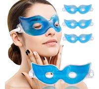 5 unidades máscara de ojos refrescante gel máscara de enfriamiento de ojos caliente gafas de enfriamiento refrescante reutilizable máscara de ojos refrescante