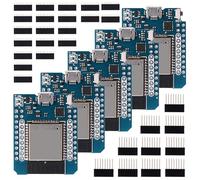5 Unidades Mini para ESP32 USB C para ESP32 Wroom NodeMCU WiFi Module Placa de Desarrollo CH9102F Chip Compatible Arduino IDE