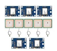5 unidades Neo-6m de doble cara Gps Mini módulo Neo-m8n microcontrolador de posicionamiento por satélite Scm Mcu placa de desarrollo para