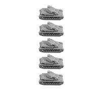 5 Unidades Tanque Medio Alemán Panzer IV Ausf. A “PzKpfw IV A” Escala 1:144 - Kit De Modelo 3D De Resina para Coleccionistas Militares