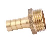 5 Unids 10mm Manguera Ba, Accesorios Neumáticos Accesorios Universales Tail Conector BSP Macho Adaptador de Acoplamiento de Latón Adaptador para Jardín Cocina Exterior(PC10-063/4)