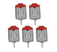 5 unids 130 DC Motor 3-12V alta velocidad 12000RPM para mini motores eléctricos para DIY RC Juguetes Modelos de bajo ruido Bobinado de cobre