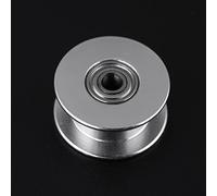 5 unids 2GT 6mm/10mm cinturón ancho cinturón de distribución disco 16 T/20 T 3mm/5mm agujero 3D impresora cómplice (Ancho 6 mm, 20 dientes, agujero interior 3, sin)