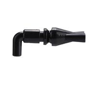 Pssopp 5 unids Acuario Pico de Pato Boquilla de Salida de Agua de plástico Pico de Pato Flexible rotar libremente Tanque de Peces Bomba de Montaje Boquilla de Pico de Pato (S)
