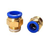 5 unids aire neumático conexión accesorios PC 4 mm 6 mm 8 mm 10 mm 12 mm rosca 1/8 "1/4" 3/8 "1/2" aire manguera accesorios tubo conexión rápida(PC12-02 (1I4))