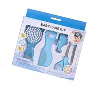 5 unids Baby Health Care Set Incluyendo Cepillos para el Cabello Peine y Uñas Trimmer Recién Nacido Kits de Cuidado para Niños Niños Cepillo Suave