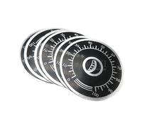 5 unids/lote 0-100 WTH118 perilla de potenciómetro escala digital se puede equipar con WX112