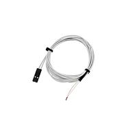5 unids/Lote 100K Ohm NTC 3950 sensores termistores con Cable Piezas de impresoras 3D Parte de Temperatura Blanco 1M Accesorios de línea (Color : 100K Dupont)