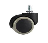 5 unids/lote 2 pulgadas circlip 11mm/rosca 10mm rueda giratoria silla de oficina jefe clip resorte muebles de PU(Thread-Gray)