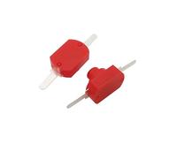 5 unids/lote DC 30V 1A Mini interruptor de botón 1208YD auto bloqueo DIY linterna eléctrica interruptores pequeños Micro interruptor de encendido y apagado(5Pcs Red)