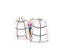5 unids/lote de bolsas pequeñas de algodón de 8x10, 9x12cm, bolsa de regalo con cordón de lino, bolsa de muselina para recuerdo de fiesta, bolsita de dulces, bolsas de embalaje de joyería-A11,9x12cm