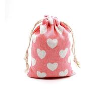 5 unids/lote de bolsas pequeñas de algodón de 8x10, 9x12cm, bolsa de regalo con cordón de lino, bolsa de muselina para recuerdo de fiesta, bolsita de dulces, bolsas de embalaje de joyería-A12,8x10cm