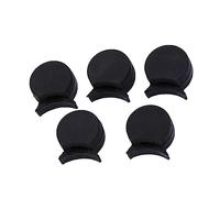 5 Unids/lote De Clarinete De Goma Negro Resistente Al Reposapiés Del Pulgar Cojín Protector De Dedos Cómodo Para Clarinete Cojín reposapulgares para Clarinete (Color : Bk)