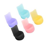 5 Unids/lote De Silicona Suave Para Clarinete, Cojín Para Reposabrazos, 5 Colores, Accesorios Para Instrumentos De Viento De Madera Mezclados Cojín reposapulgares para Clarinete