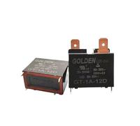 5 unids/lote GT-1A-12D 25A 4 pies 12V aire acondicionado calentador de agua eléctrico relé de la placa base