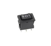 5 unids/lote KCD1 21X15mm interruptor basculante de 3 pines for barco y coche 6A/250VAC 10A/125VAC interruptor de botón de encendido rojo amarillo verde azul con luz(With Green Light)