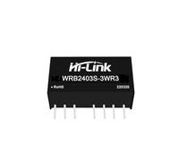 5 unids/Lote Mini WRB2403/05/09/12/15/24S-3WR3 3W 3,3 V/5V/9V/12V/15V/24V DC convertidor Fuente de alimentación módulo Inteligente(WRB2403S-3WR3)