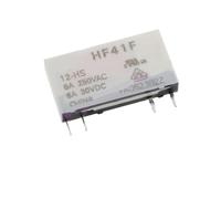5 unids/lote relé de 5V 12V 24V 60VDC HF41F - 005 012 024 -ZS -HS -ZST -HST 41F-C2-1 HF41F-005-HS HF41F-012-ZS 5PIN 6A HF41F-024-ZS(HF41F-12-HS)